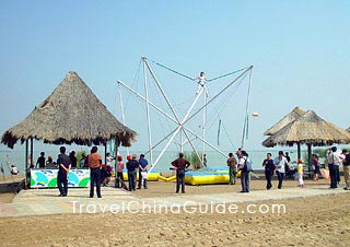 Wind surfing, Sand Lake